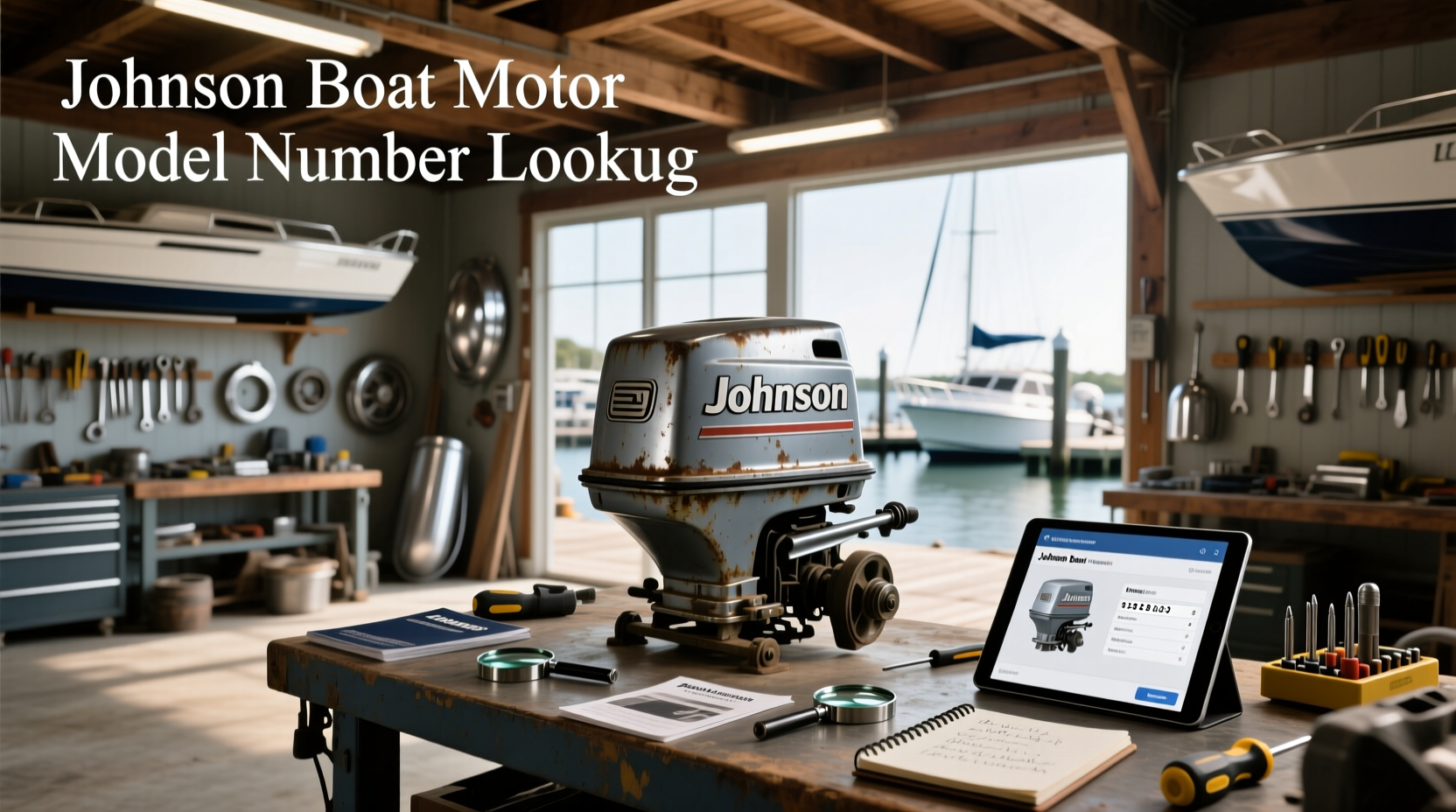 How to Look Up a Johnson Boat Motor Model Number