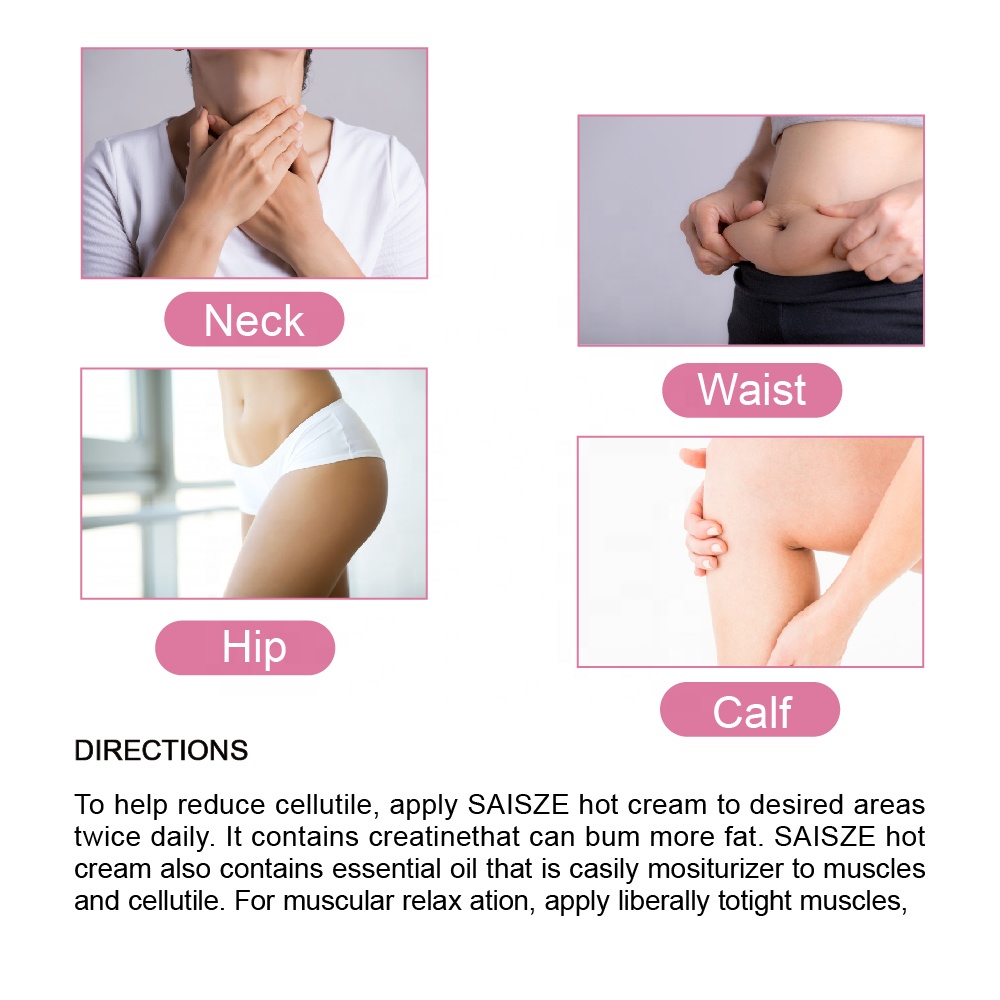 Isner Mile Private Label Best Weight Loss Slimming Detoxify Cream Anti Cellulite Cream