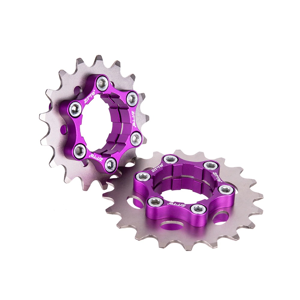 ZTTO MTBシングルスピードカセットシングルコグ1スピードギア16T17T
