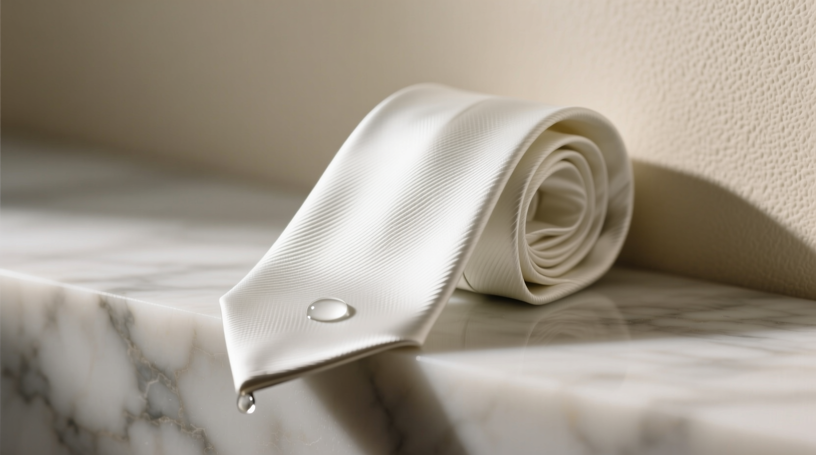 cleaning silk ties