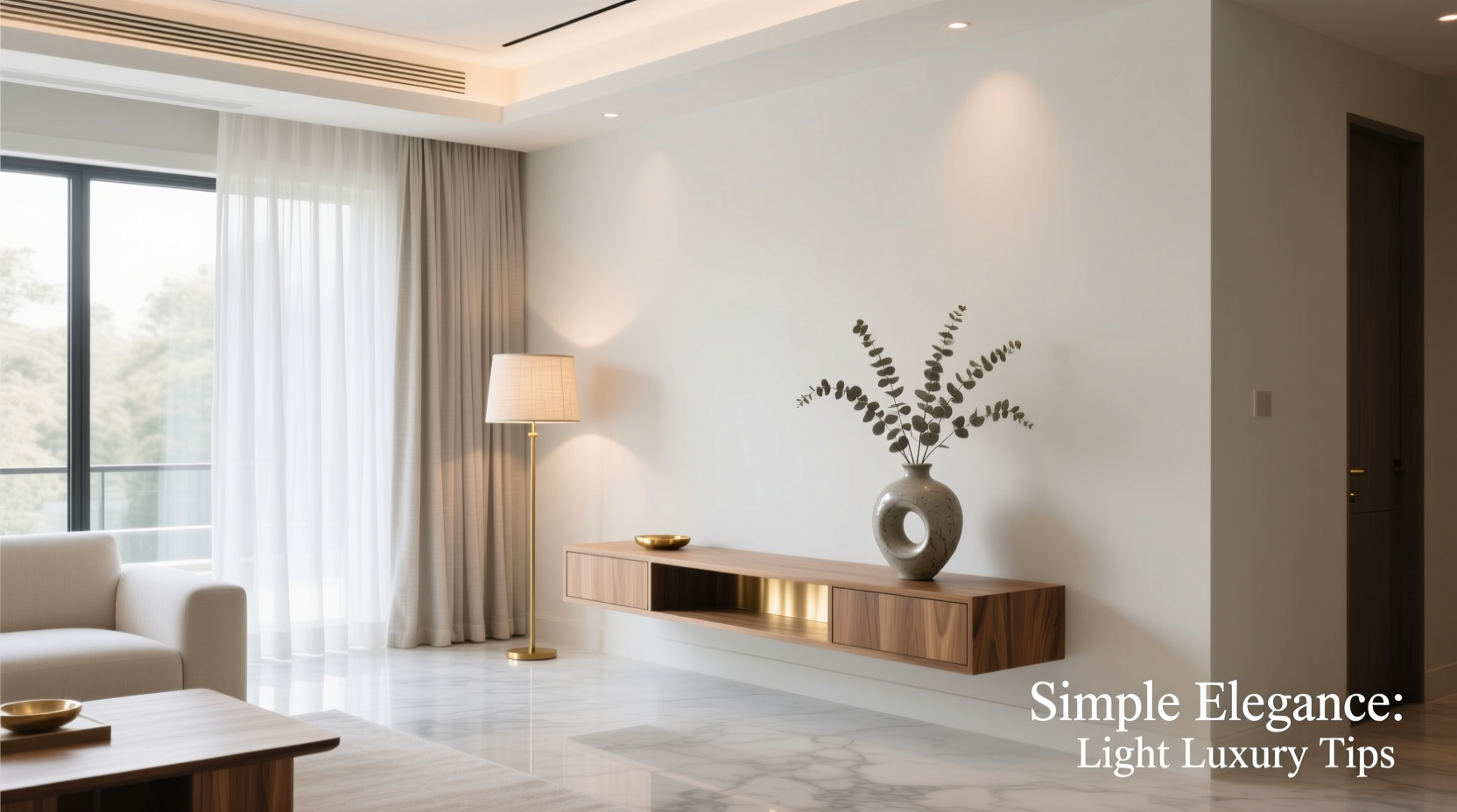 how to achieve a light luxury aesthetic simple tips for an elegant and inviting home