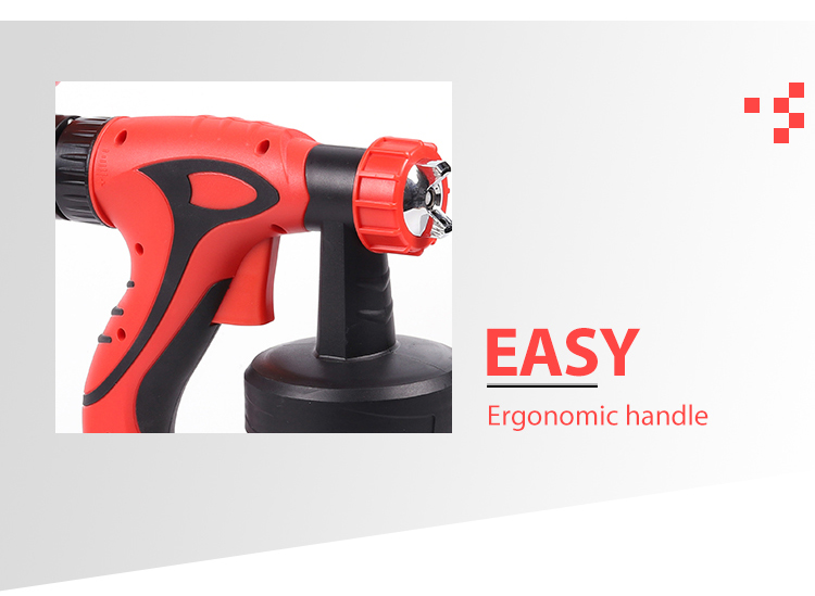 Conxin 350Ml/Min Portable Electrostation Diy Light duty Paint Spray Gun