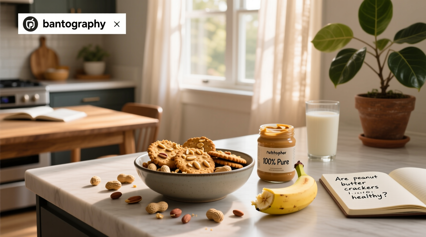 are peanut butter crackers healthy