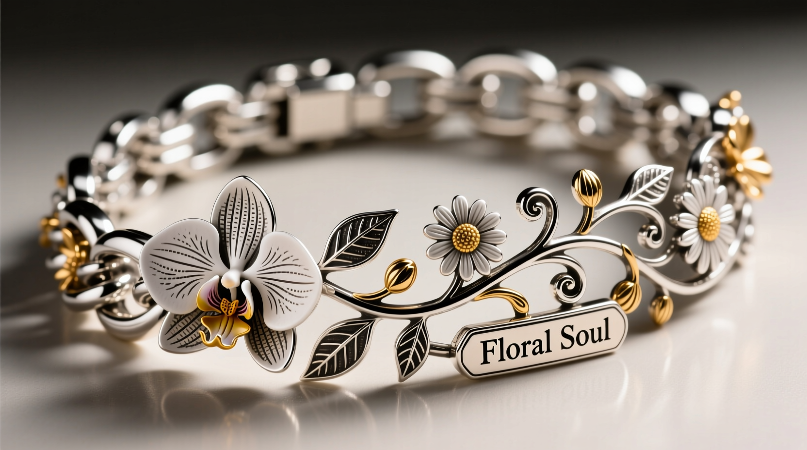 creative ways to personalize your cuban link bracelet with unique flower designs