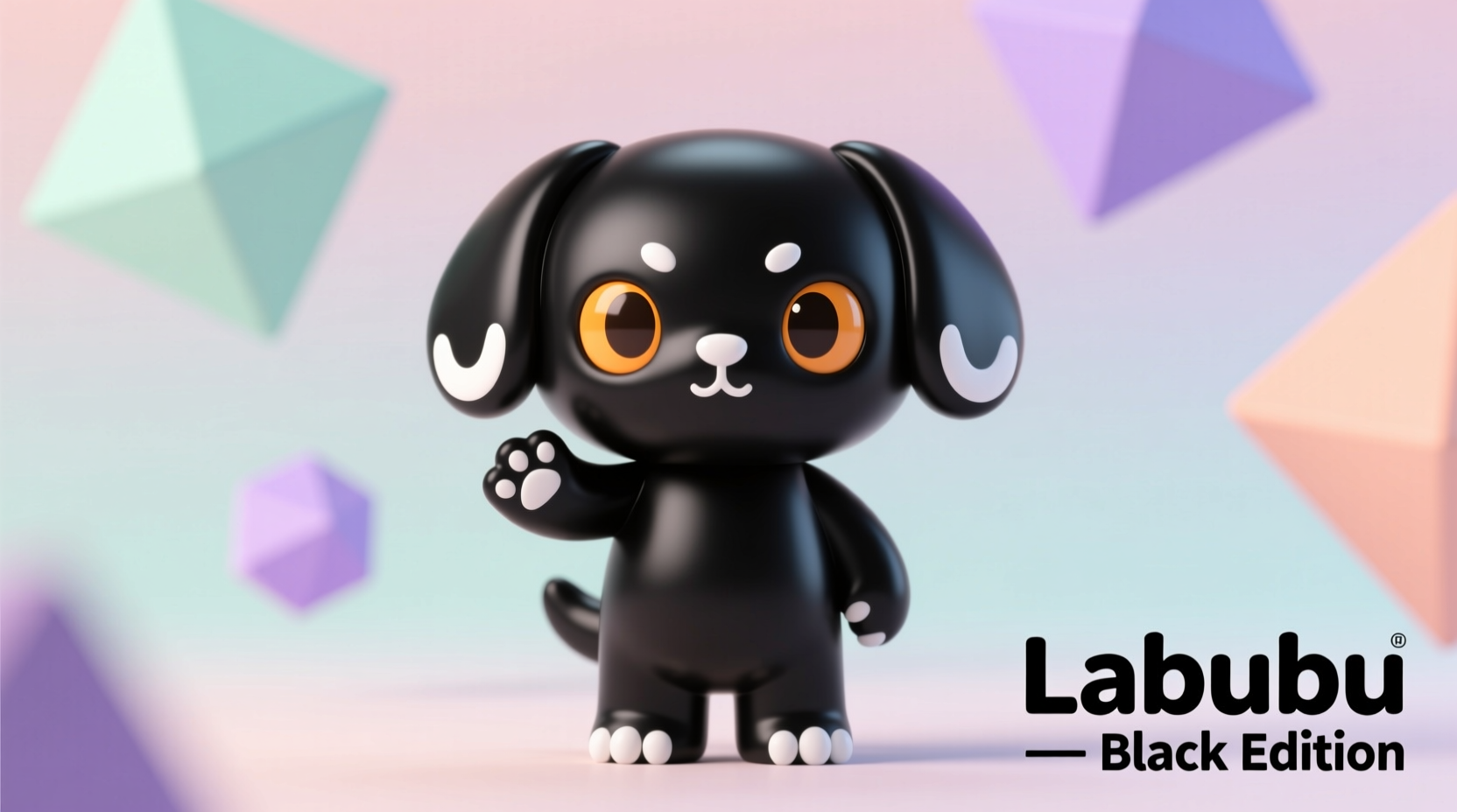 is there a black labubu