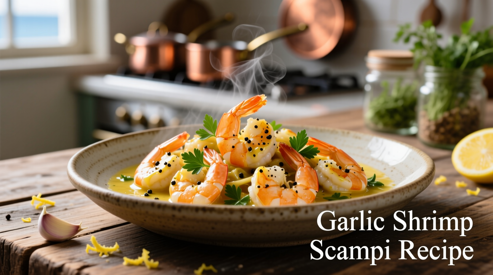 Perfect Garlic Shrimp Scampi Recipe in 20 Minutes