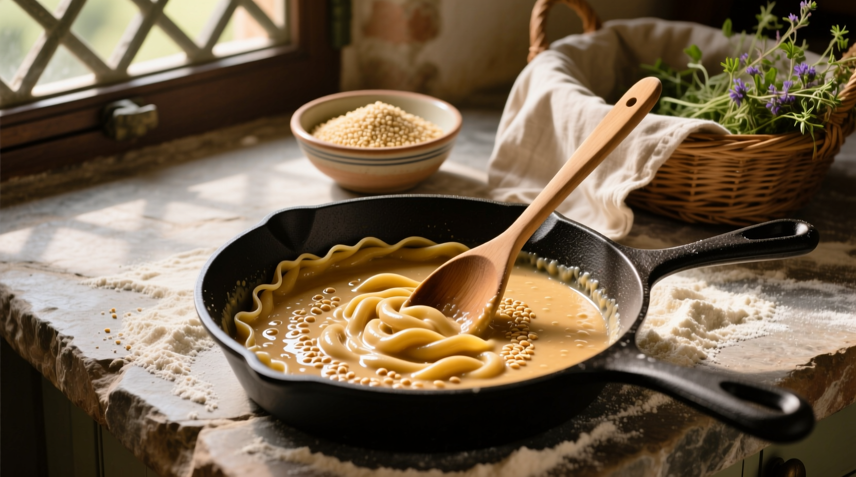 how to make testaroli italian tuscan pancake pasta