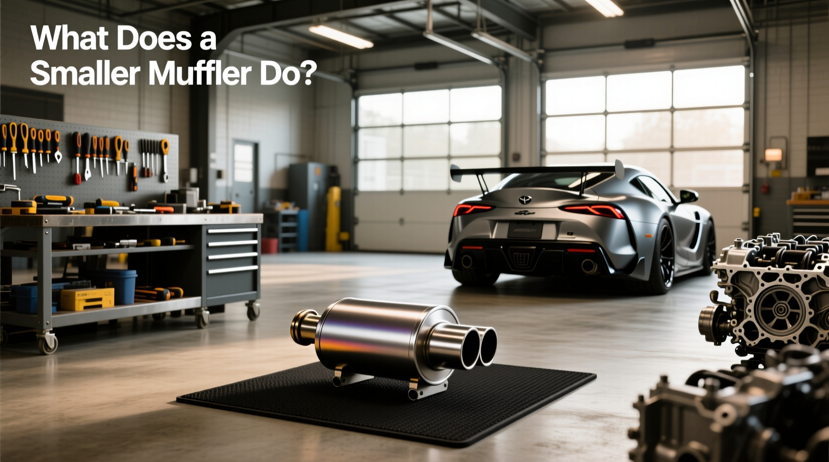 How to Choose Small Exhaust Muffler, What Does a Smaller Muffler Do?