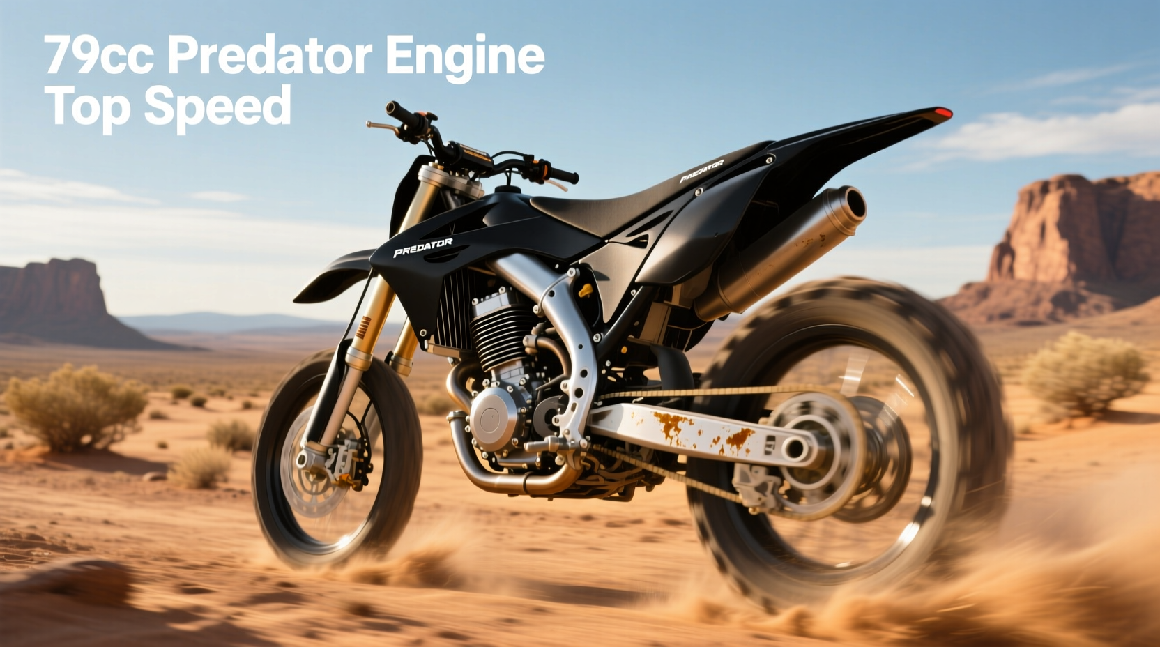 79cc predator engine top speed explained