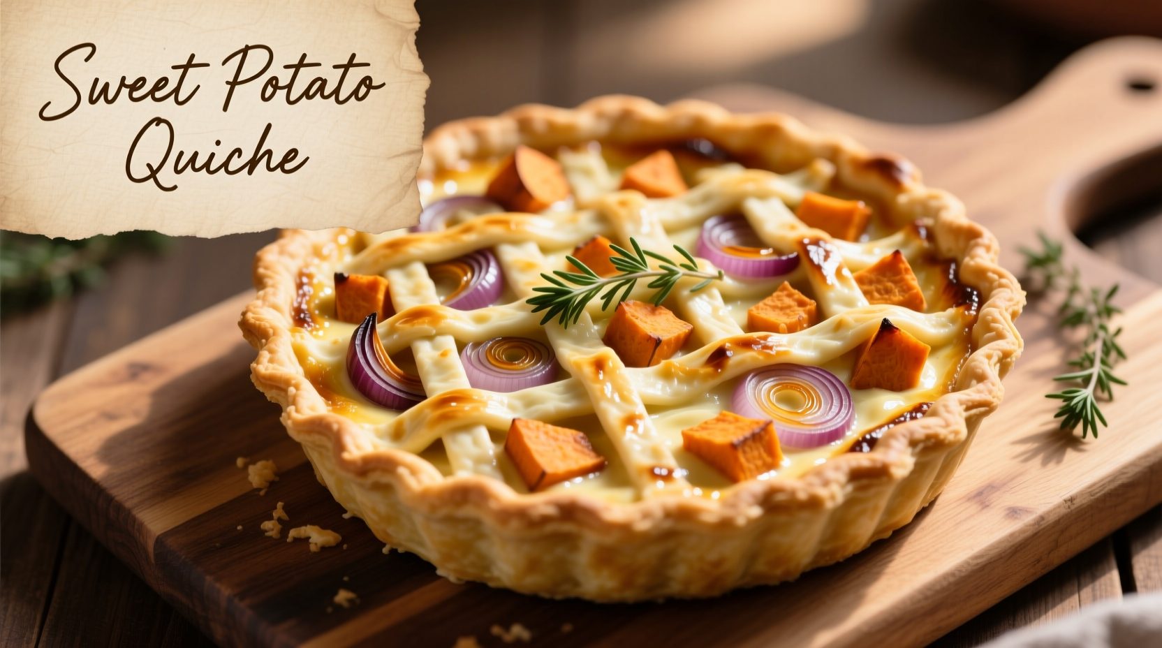 sweet potato quiche