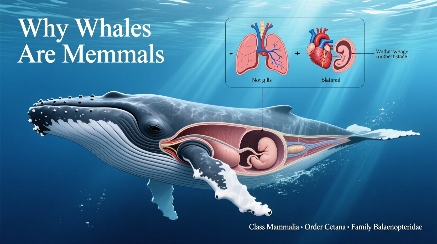 why are whales mammals understanding whale classification