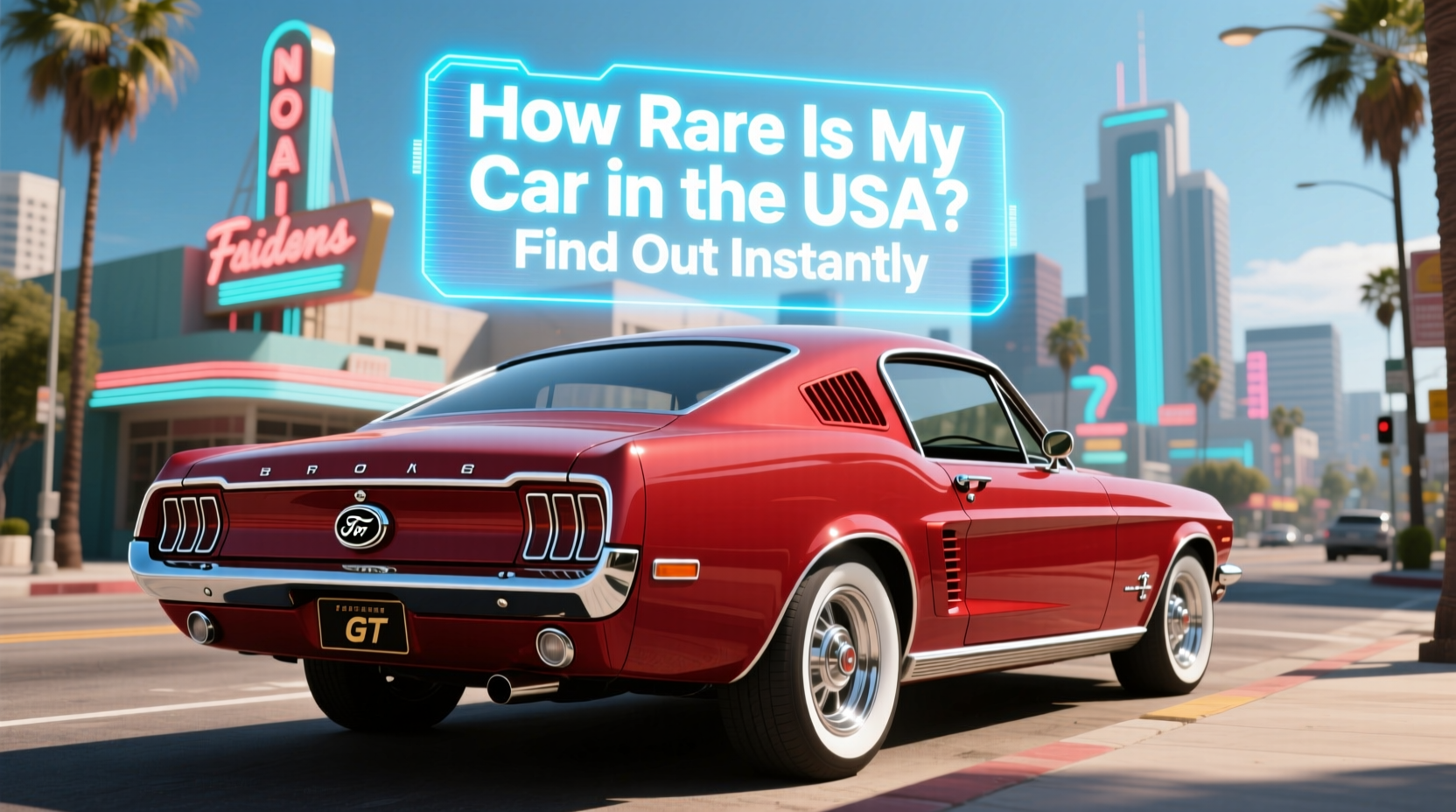 how rare is my car usa