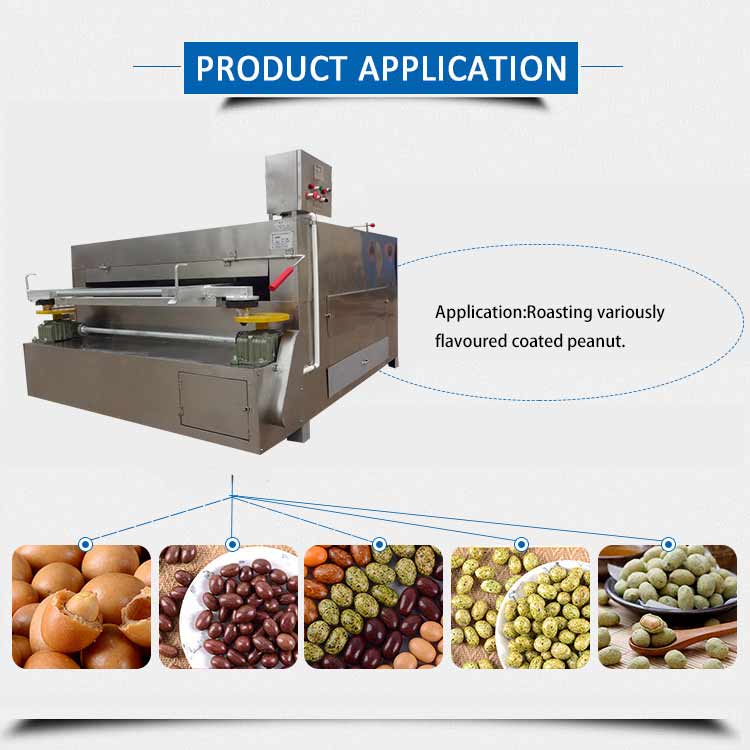Giá Rẻ Tráng Đậu Phộng Rang Xay Máy Trên Kho Ngũ Cốc Làm Thiết Bị Cửa Hàng Thực Phẩm Snack Nhà Máy Thực Phẩm & Đồ Uống Cửa Hàng
