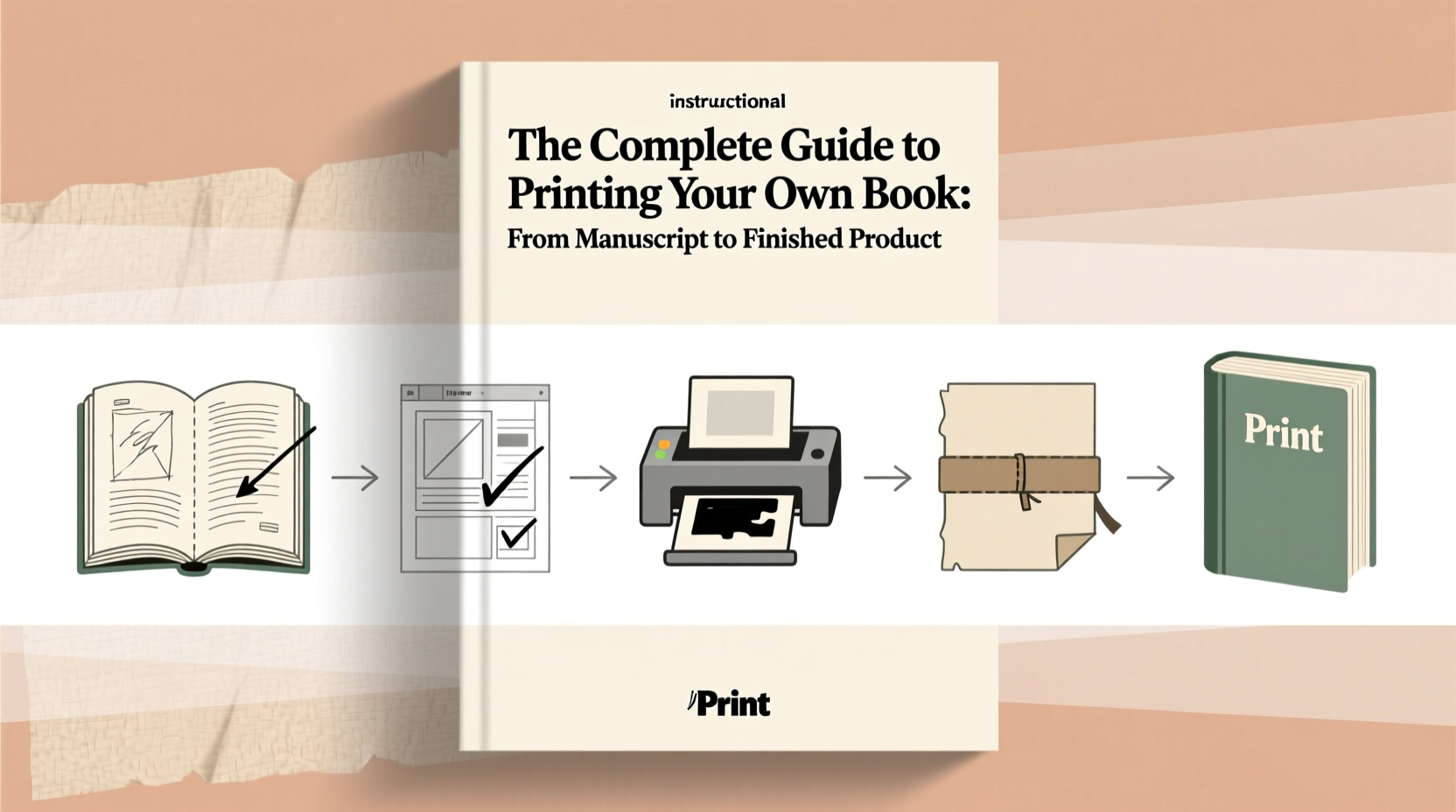 the complete guide to printing your own book from manuscript to finished product