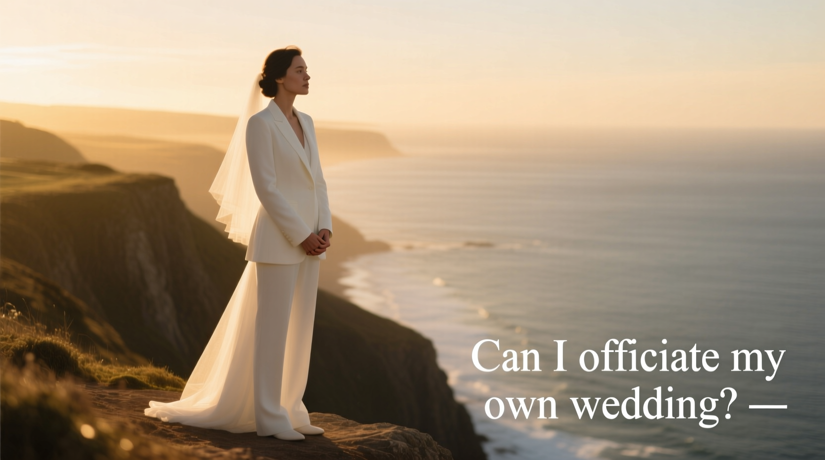 can i officiate my own wedding