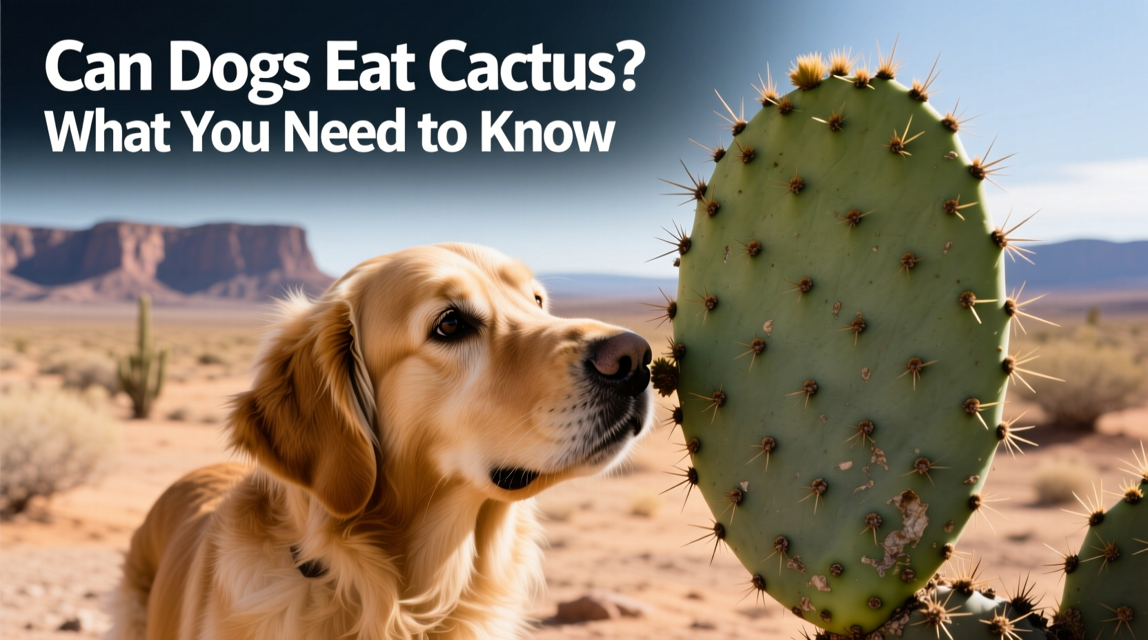 can dogs eat cactus