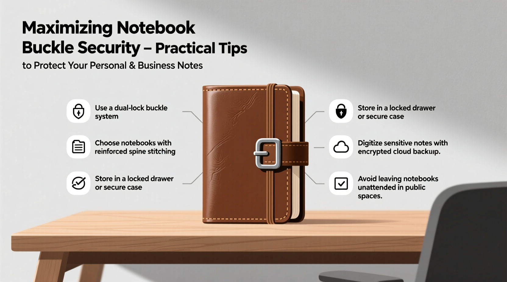 maximizing notebook buckle security practical tips to protect your personal and business notes