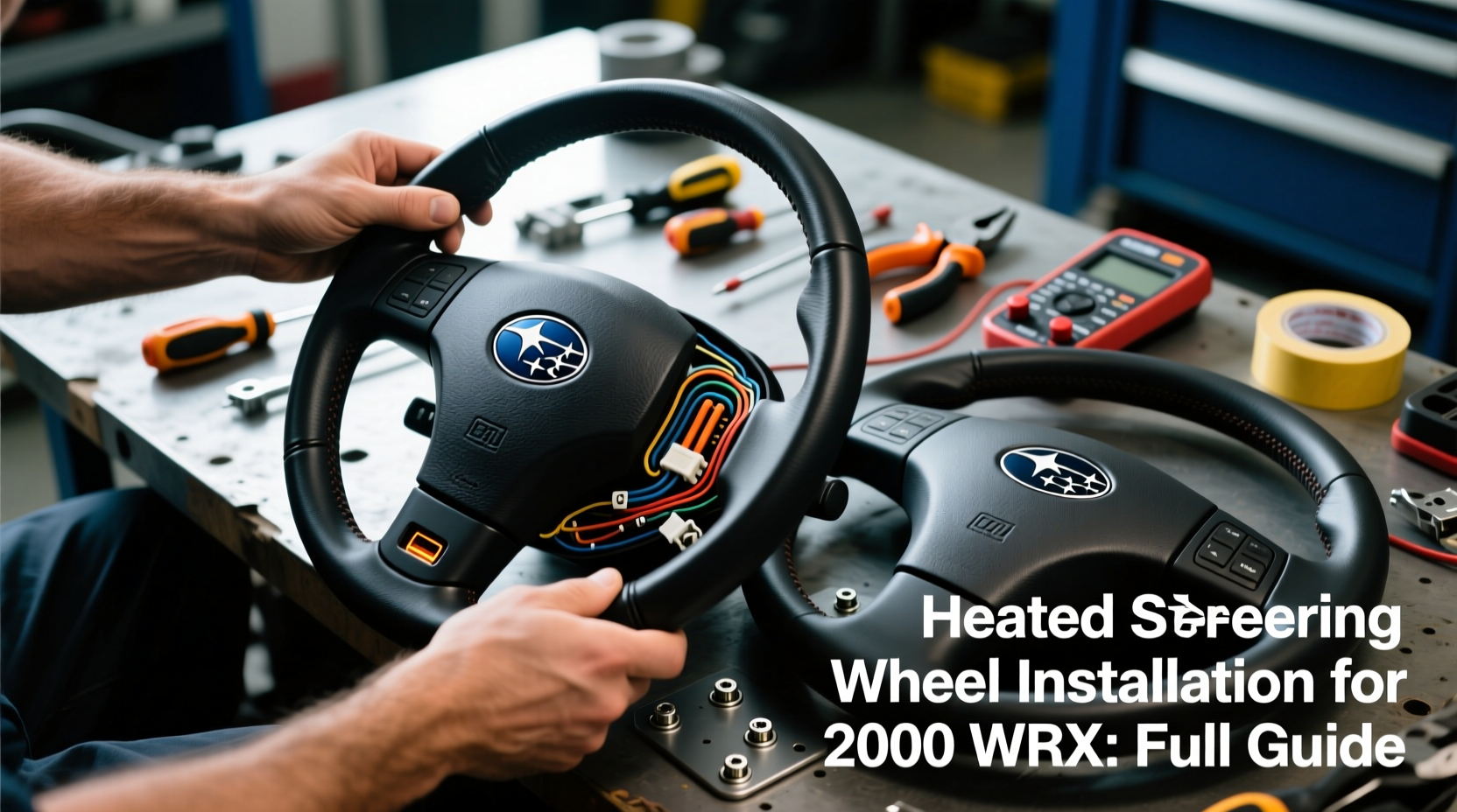 heated steering wheel 2000 wrx install