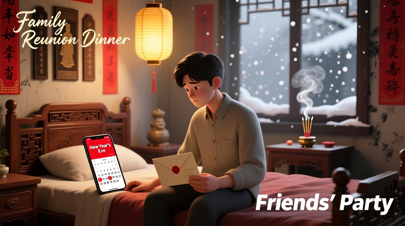 should i spend new year with family or friends