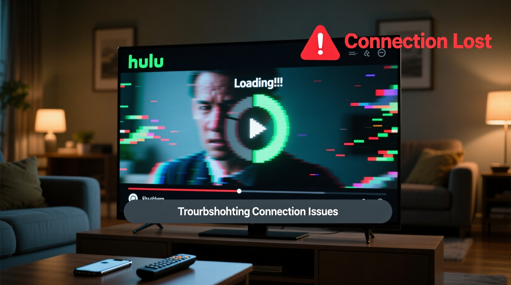 hulu glitching troubleshooting playback connection issues