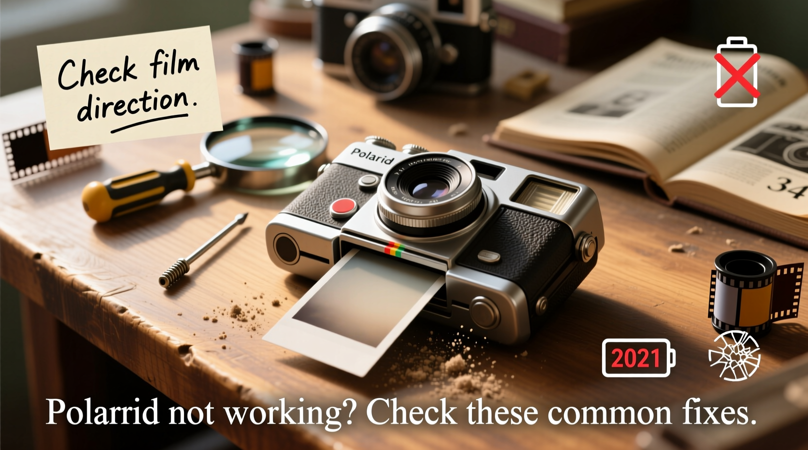 polaroid not working troubleshooting common issues fixes