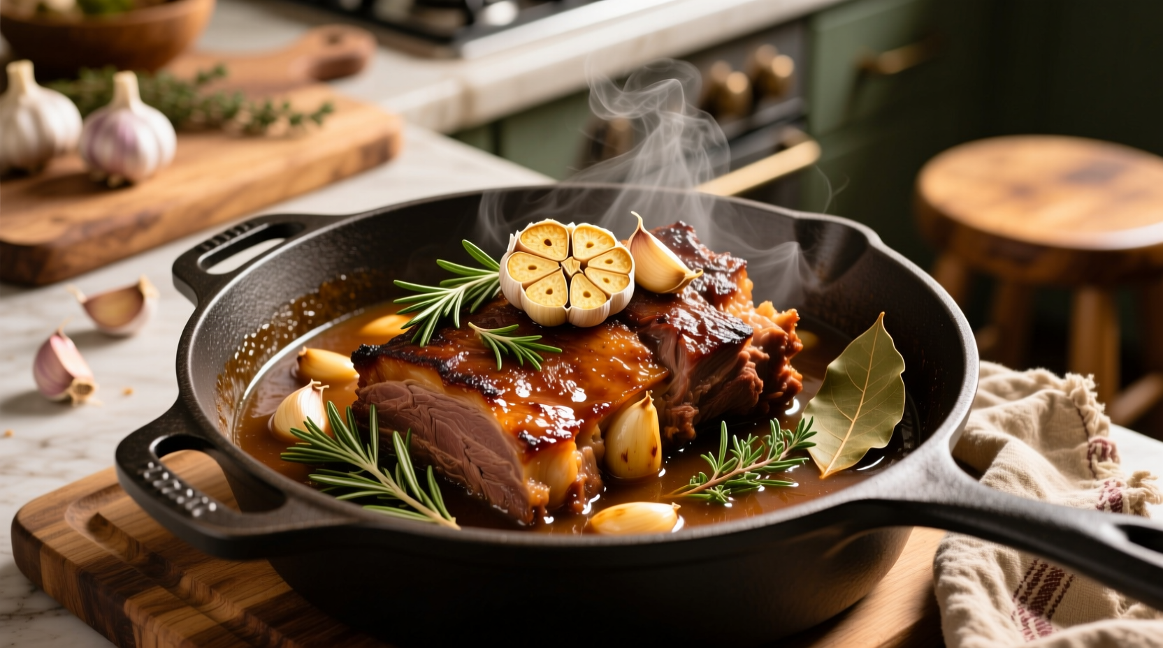 garlic lovers pot roast