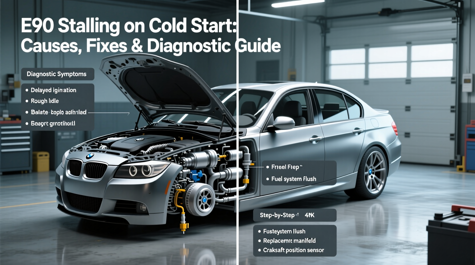 E90 Stalling on Cold Start: Causes, Fixes & Diagnostic Guide