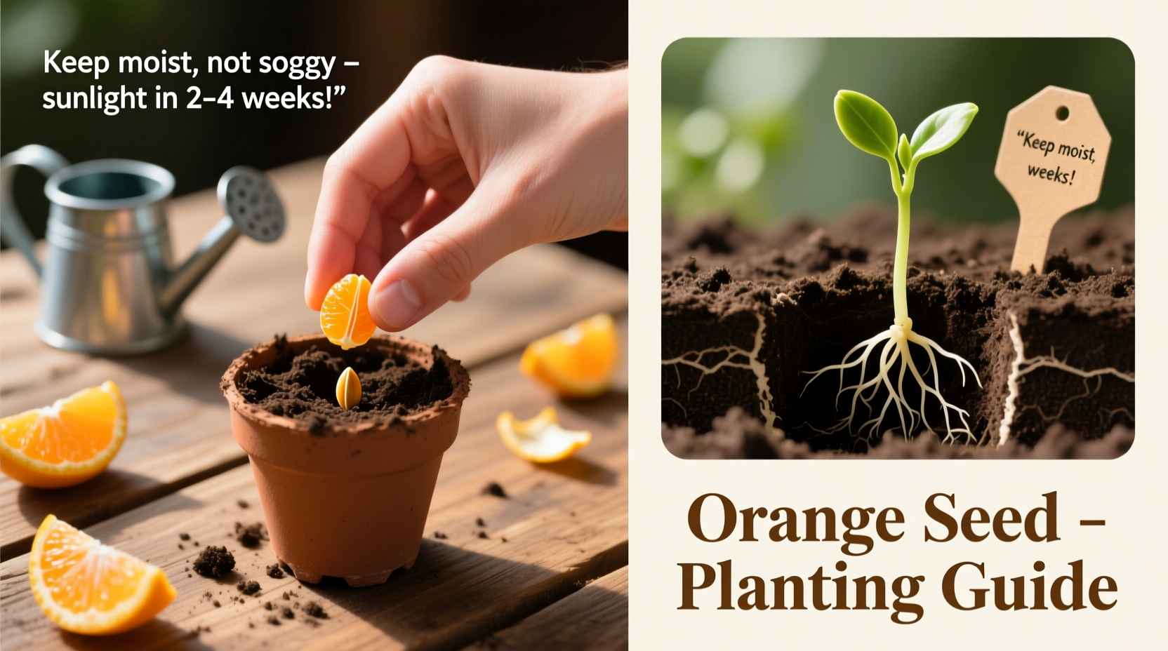How to Plant an Orange Seed: Complete Step-by-Step Guide