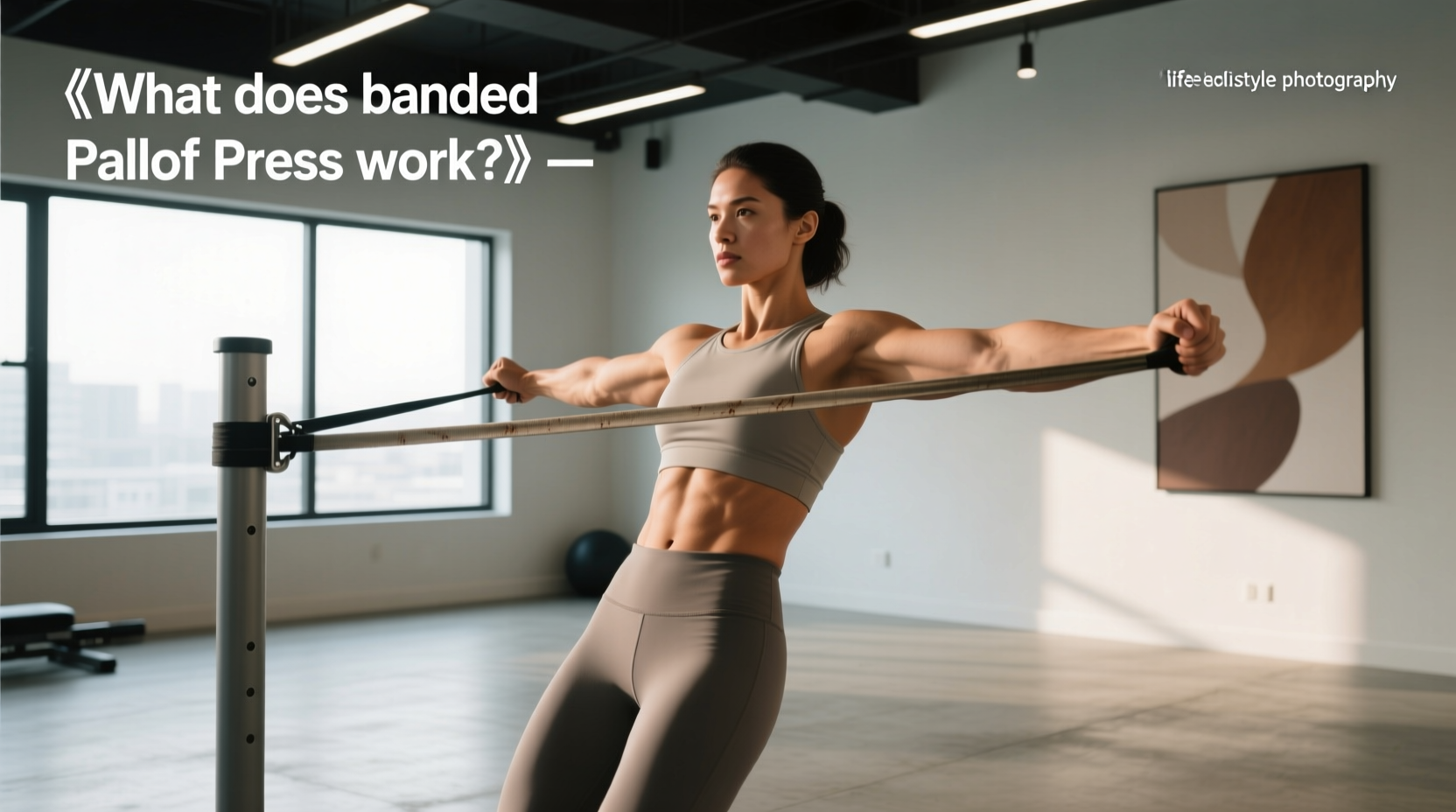 banded pallof press guide