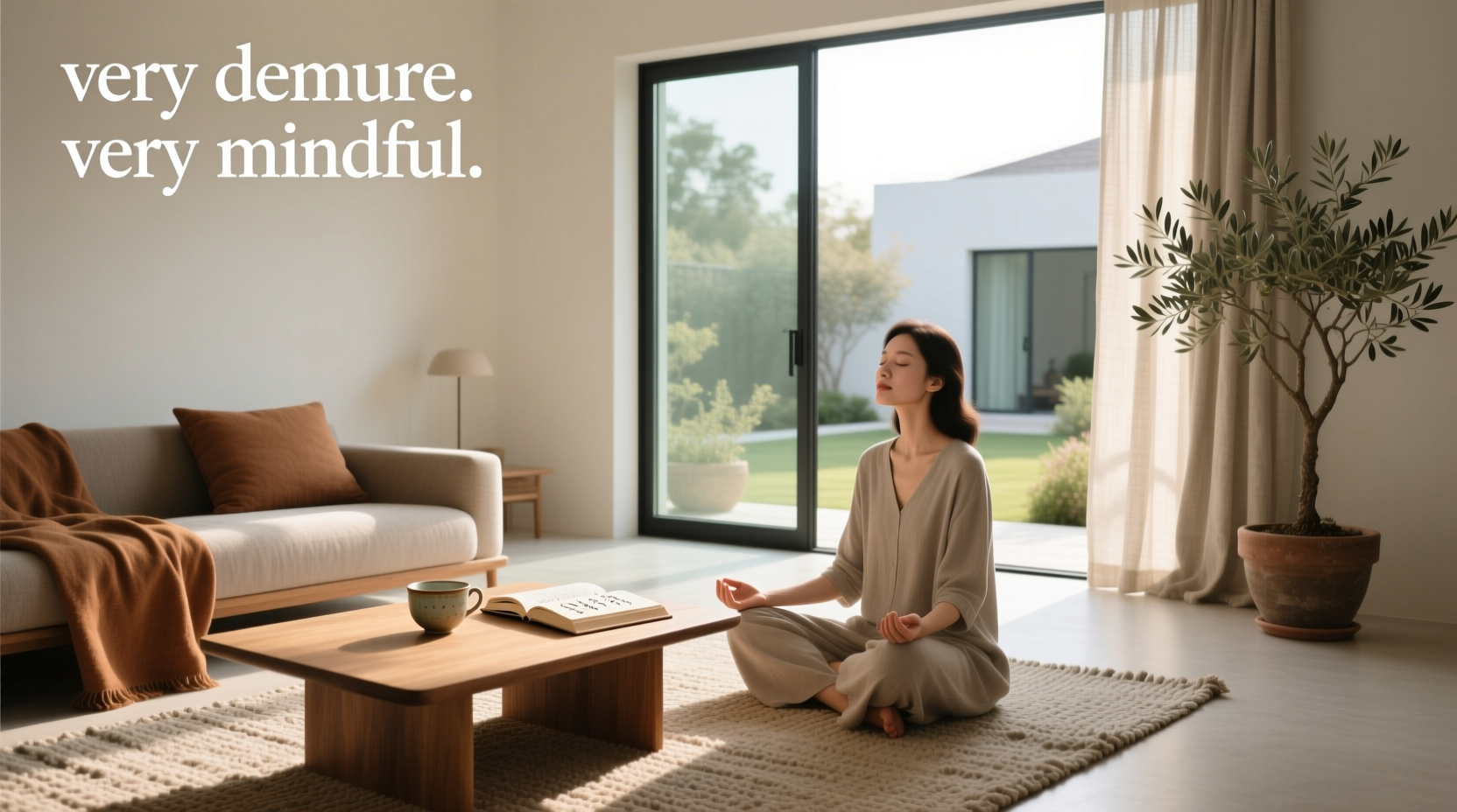 very demure, very mindful a modern practice of subtle presence