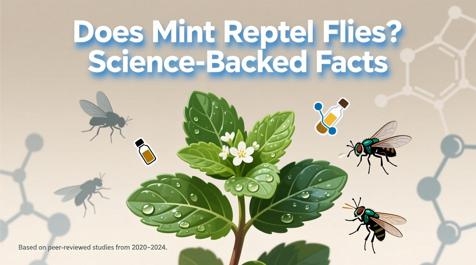 does mint repel flies