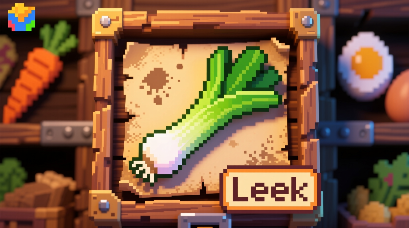 Stardew Valley leek item in inventory