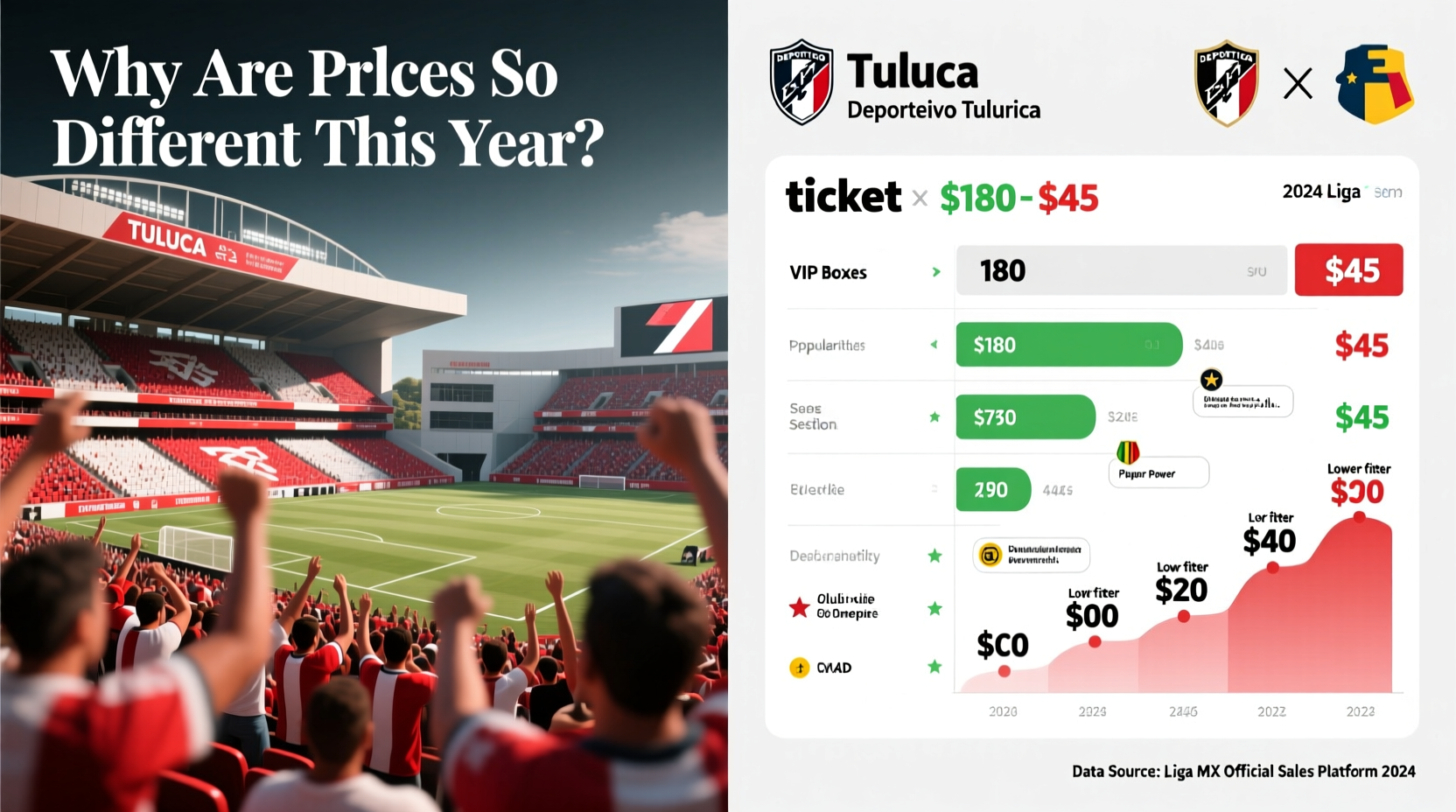 toluca vs america tickets why are prices so different this year