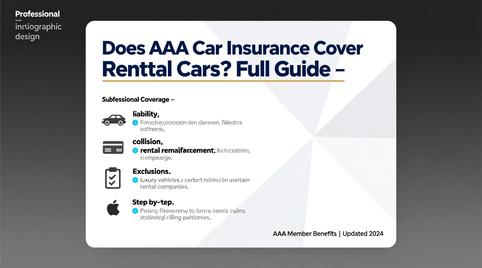 does aaa car insurance cover rental cars