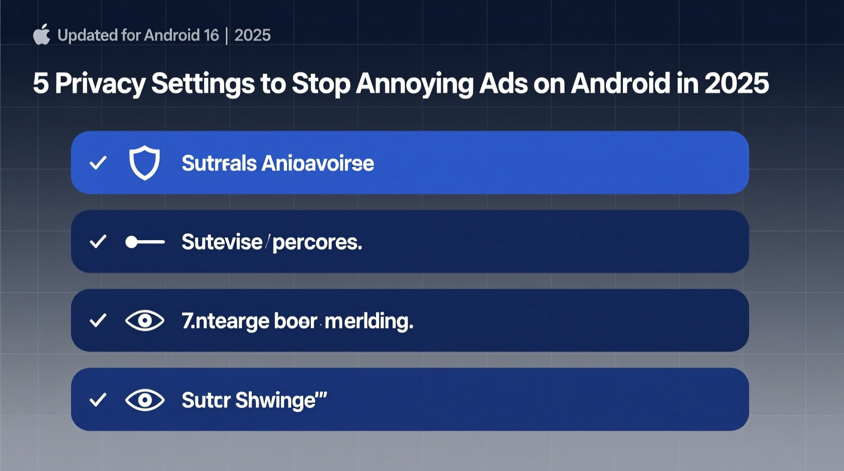 5 Privacy Settings to Stop Annoying Ads on Android in 2025