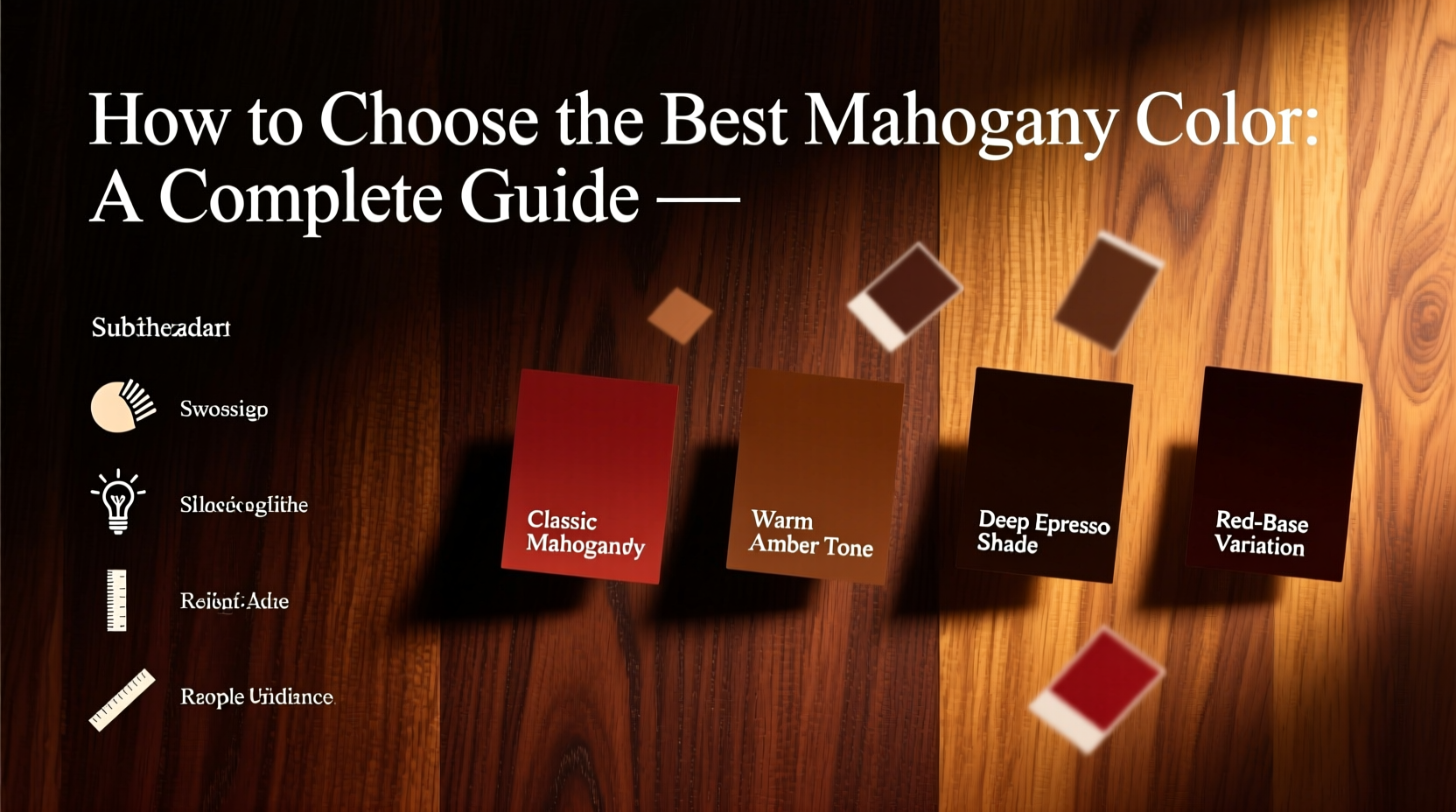 mahogany colour