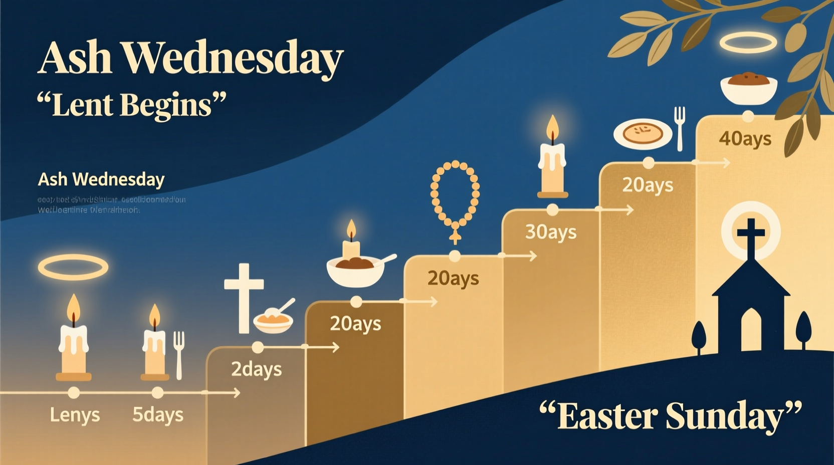 when do christians start fasting for easter