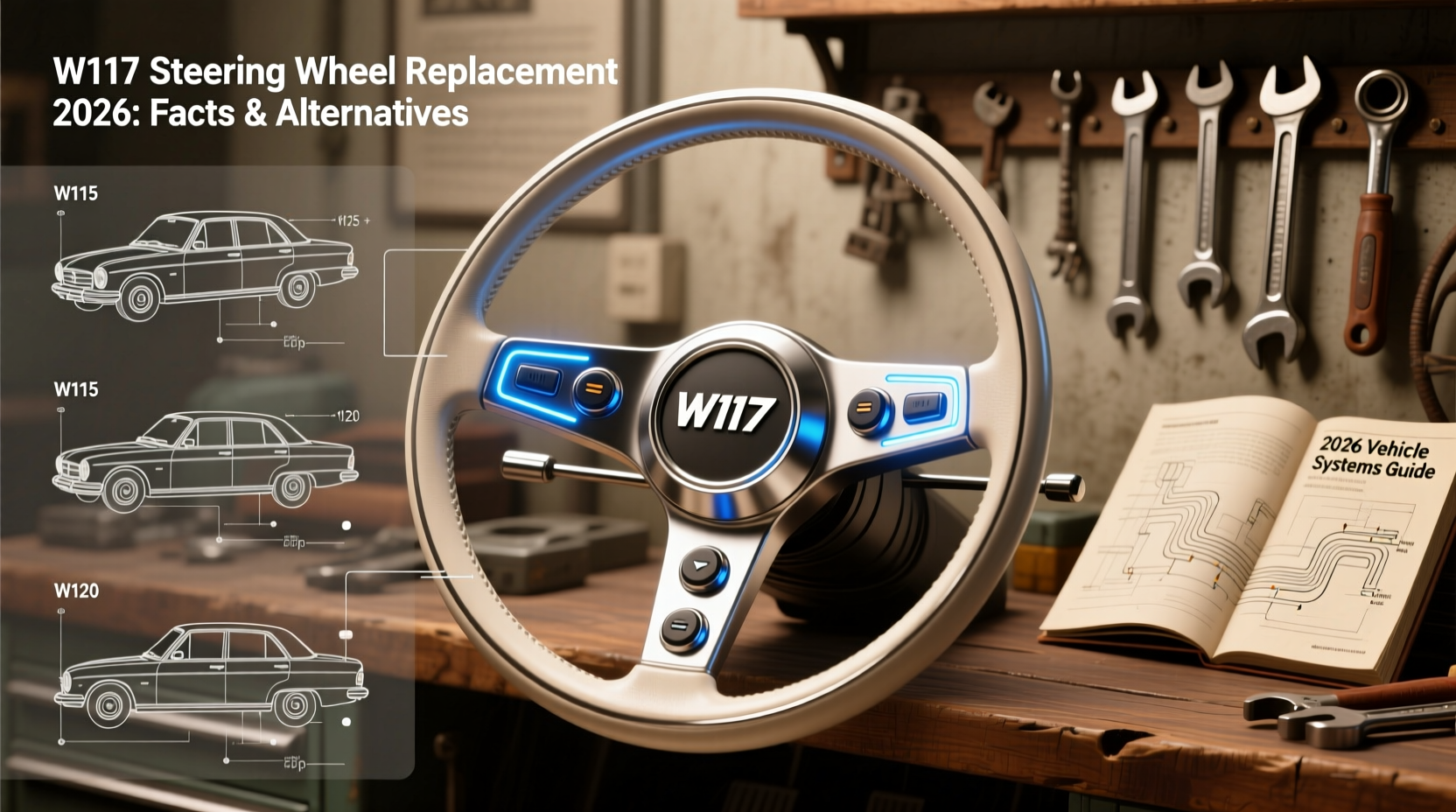 w117 steering wheel replacement 2026