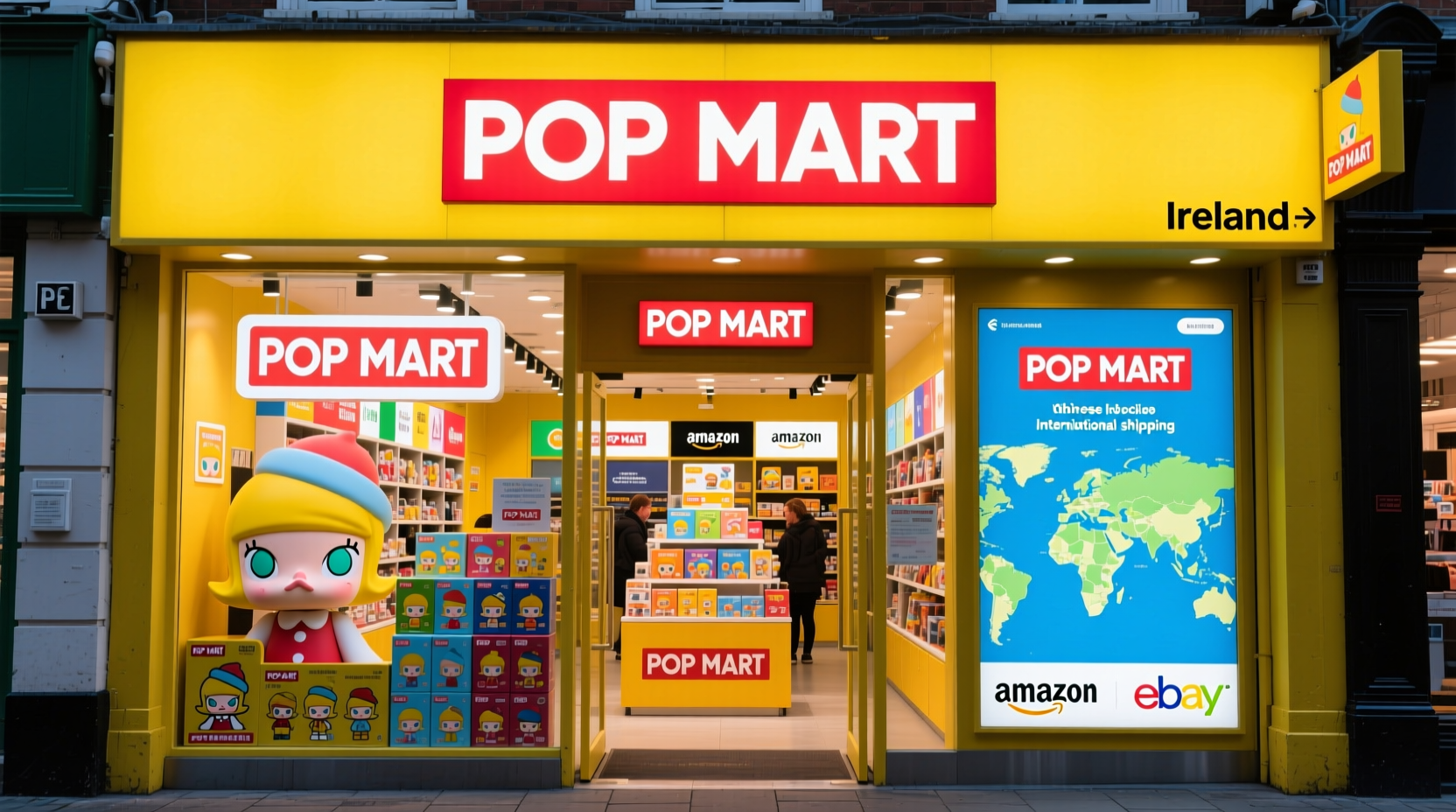 is there a pop mart in ireland