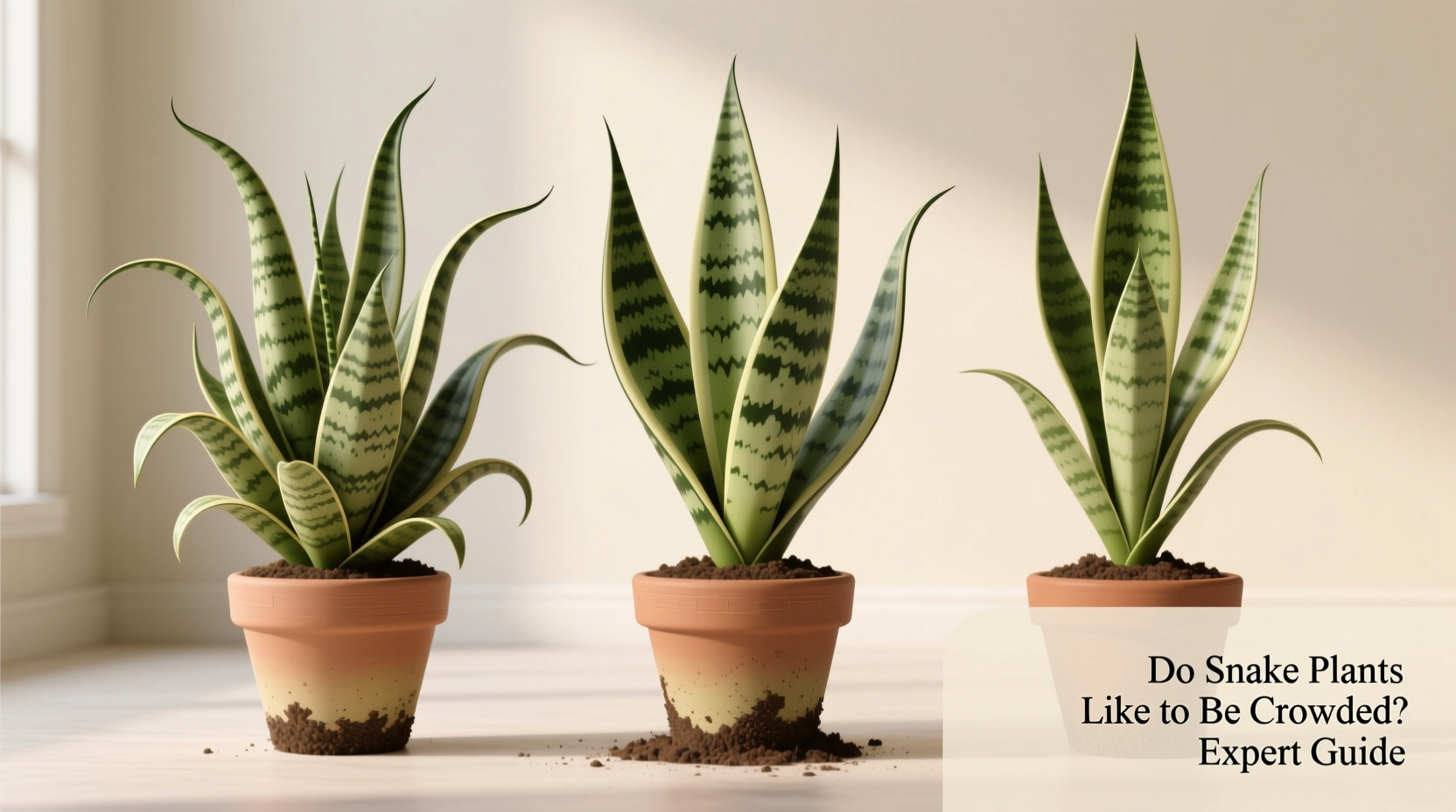 Do Snake Plants Like to Be Crowded? Expert Guide