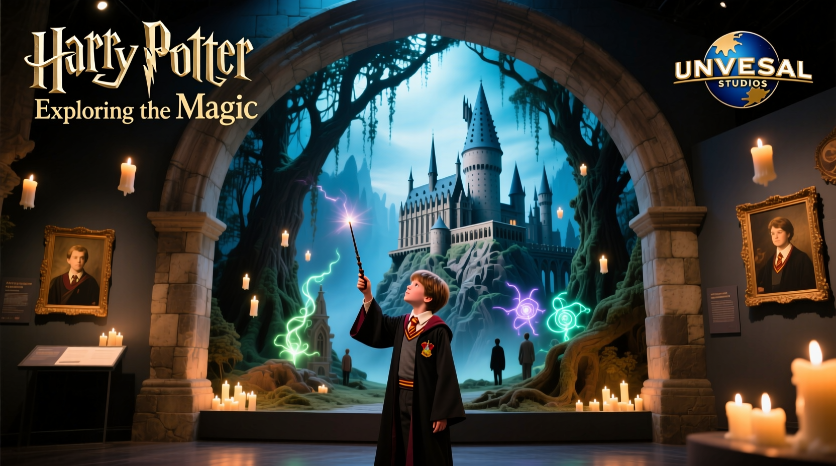 why is harry potter at universal studios exploring the magic