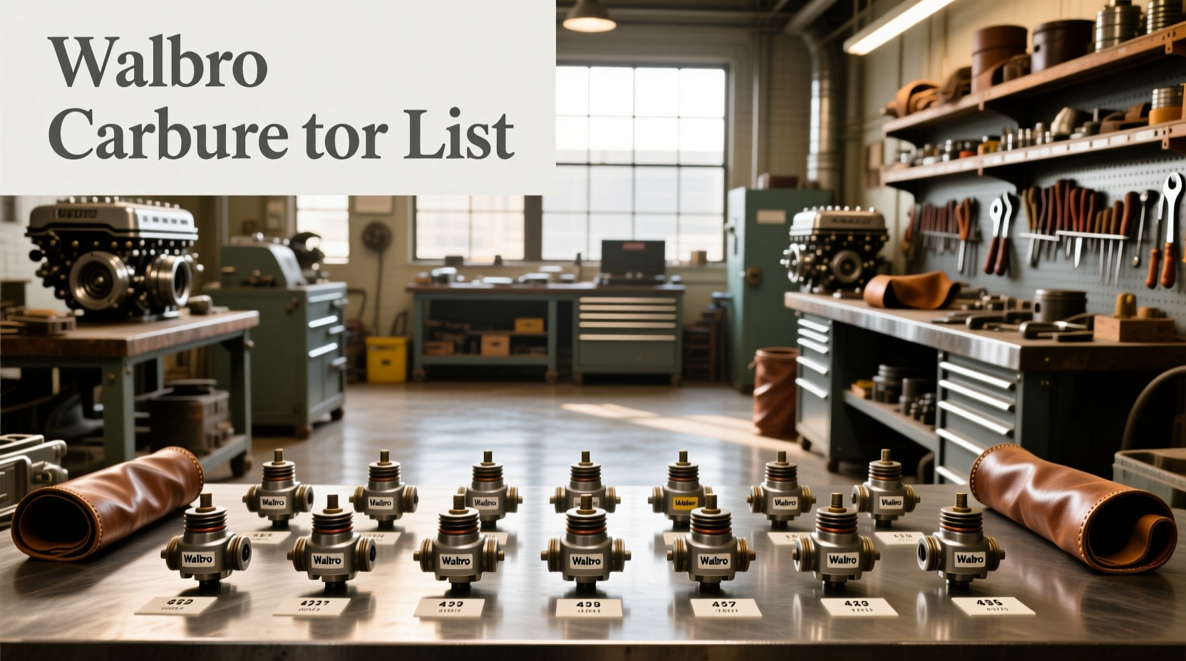 What Is the Walbro Carburetor List by Model Number?