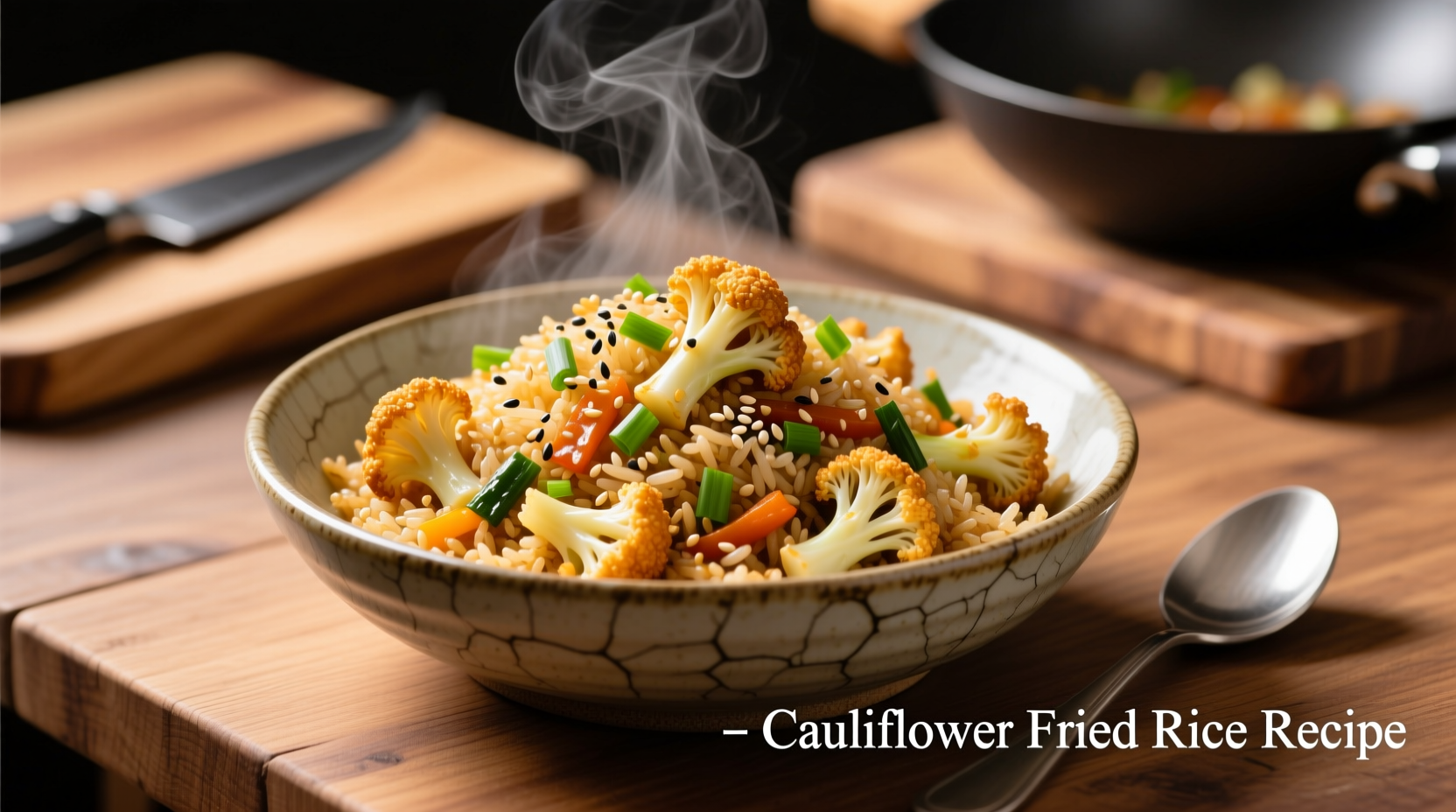 fried rice recipe with cauliflower