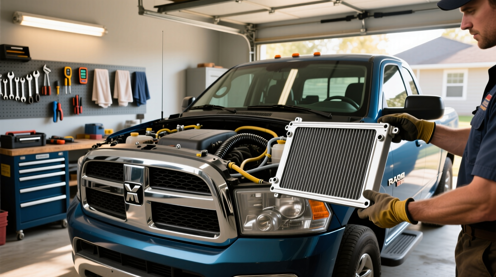 2016 ram 1500 radiator replacement guide