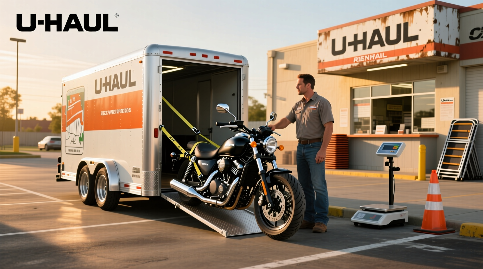 How to Transport a Motorcycle with a U-Haul Trailer – Guide