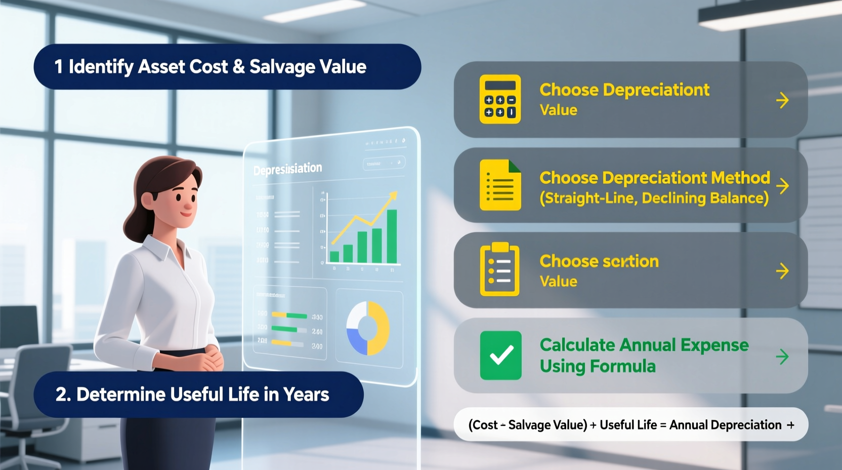 a step by step guide to accurately compute depreciation expense for your business