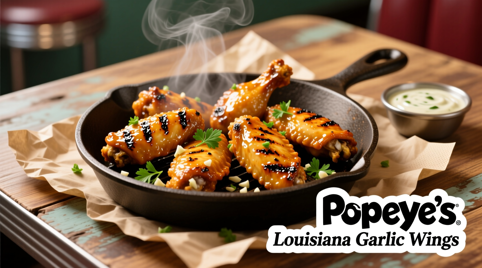 Popeyes Louisiana Garlic Wings Flavor Analysis & Origins