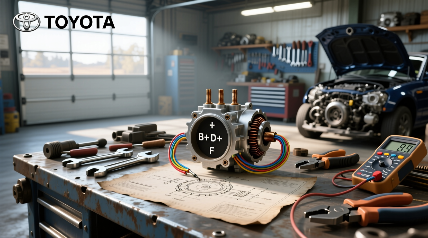 How to Wire a Toyota 3 Pin Alternator: Diagram & Connection Tips