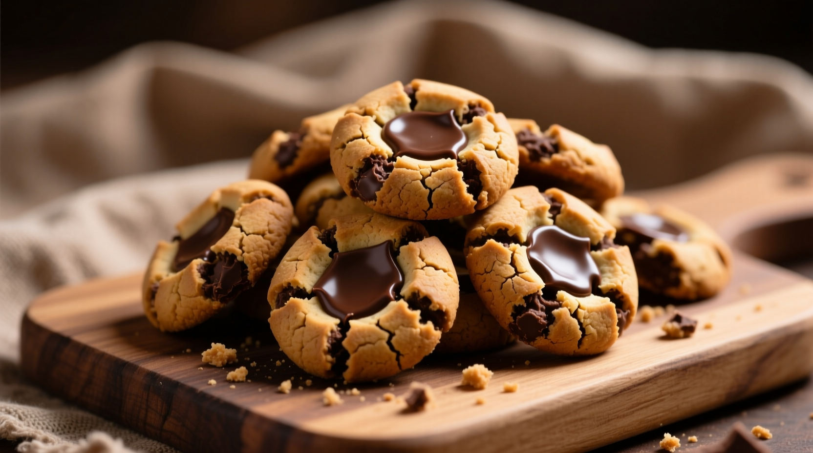 chocolate crinkles