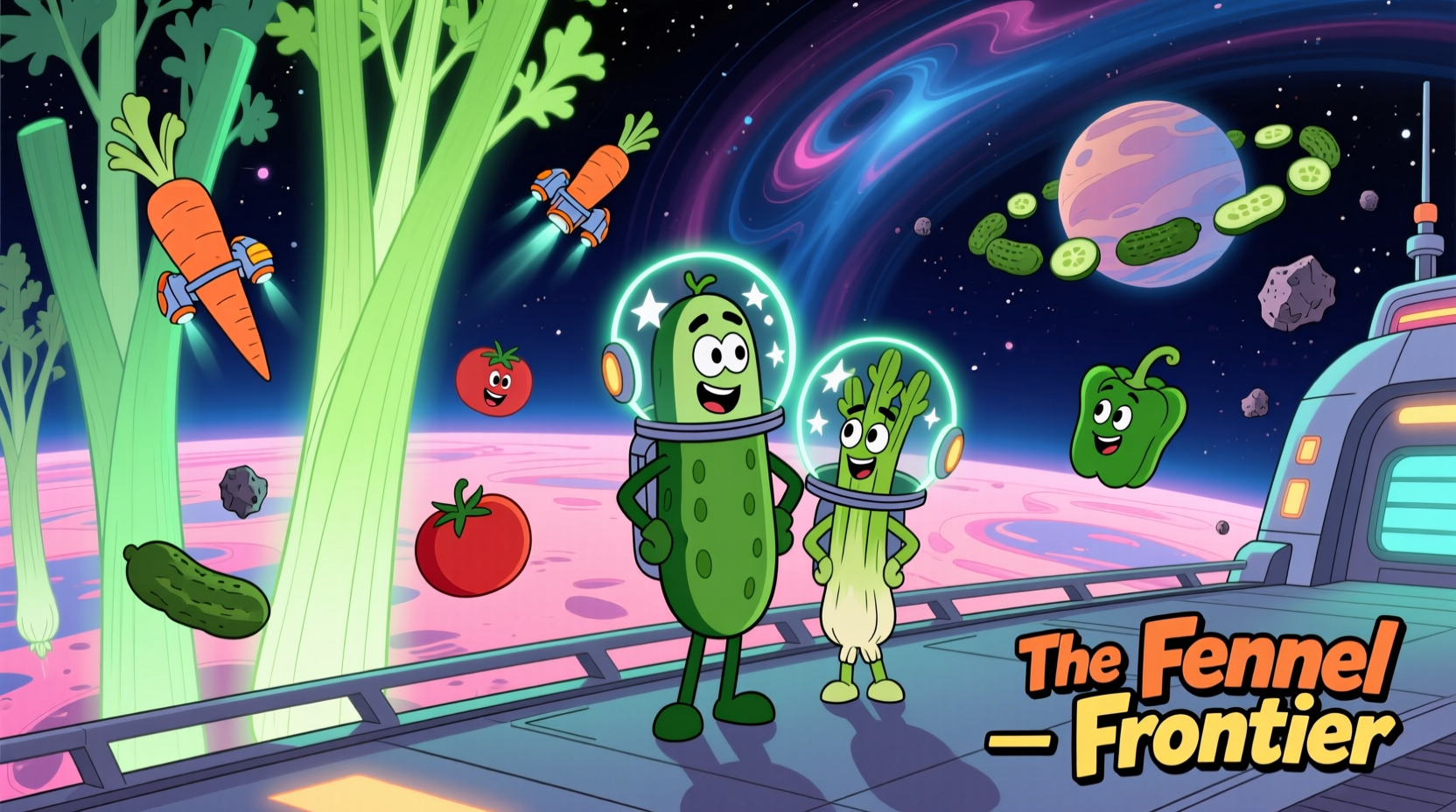 VeggieTales Veggies in Space: The Fennel Frontier Explained